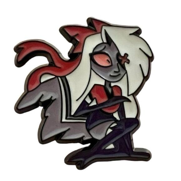Hazbin Hotel Vaggie Enamel Pin - Picture 8 of 8